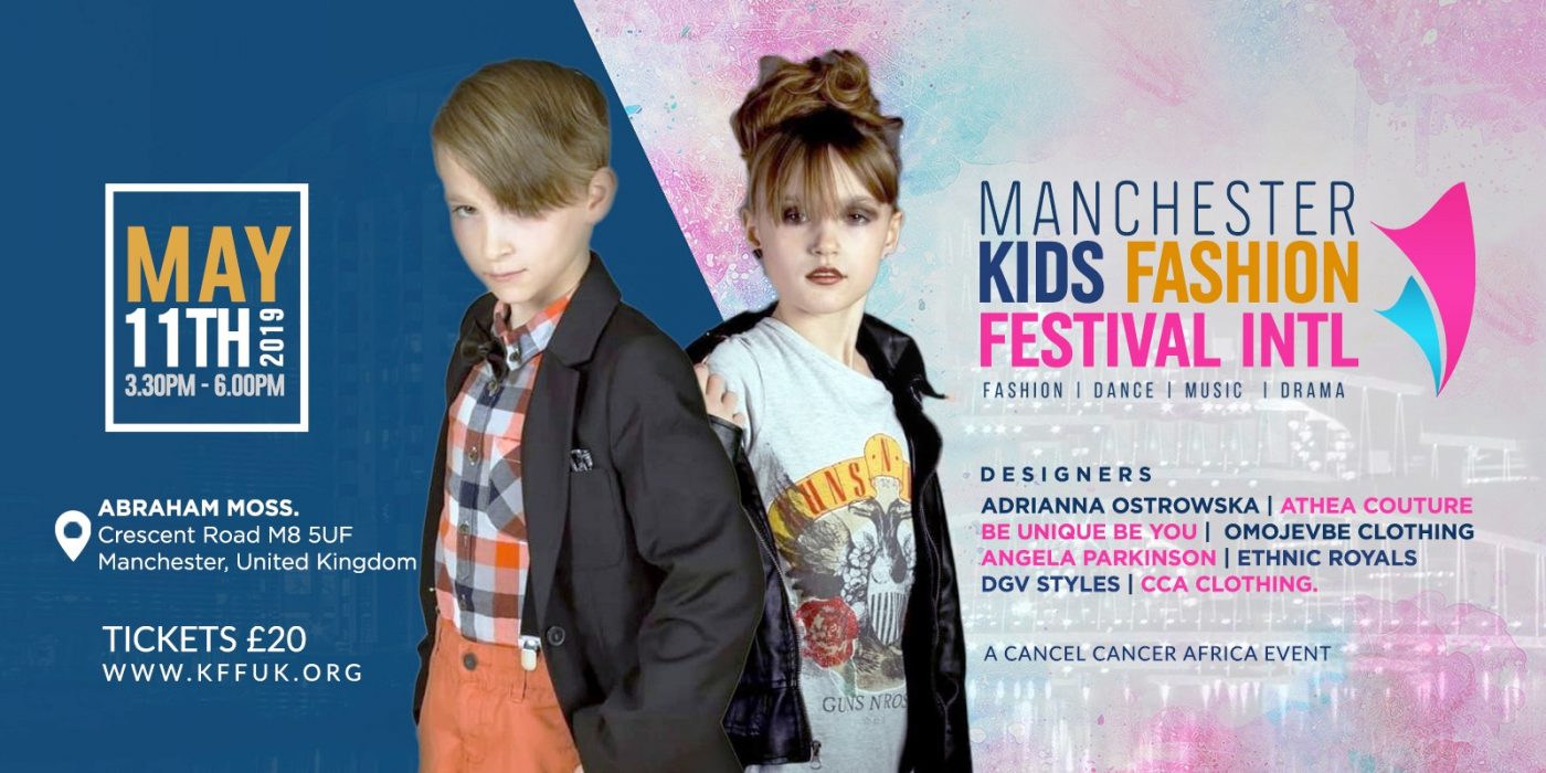 Manchester Kids Fashion Festival - Cancel Cancer Africa